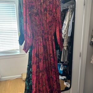 Misa Los Angeles Long Sleeve Maxi Dress